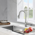KITCHEN CHROME LEVER HANDLE