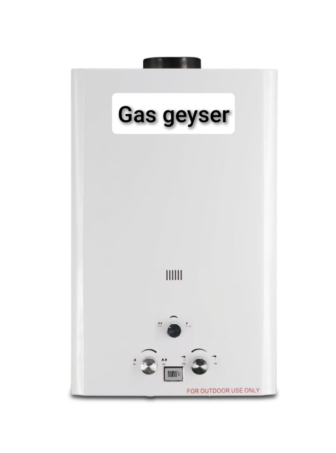 GAS GEYSER WATER HEATING SYSTEM